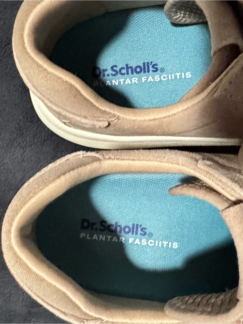 Dr School’s Planter Fasciitis Women’s Beige Sneakers - Picture 3 of 6